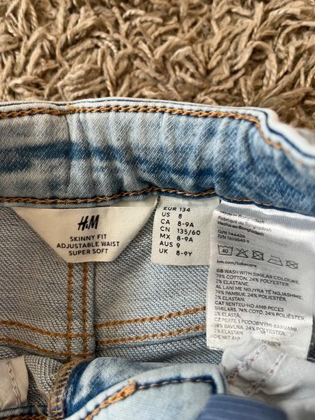 Rifle skonny, h&m,134