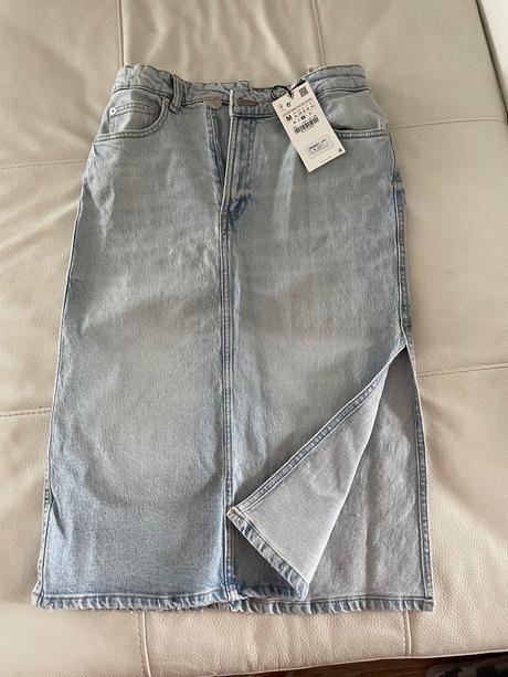Denimová sukňa, zara,m
