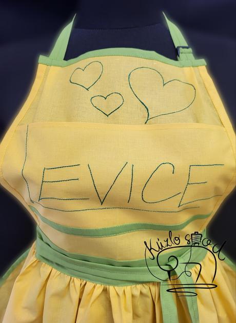 Dámska zástera 70cm riasená vo farbách vášho mesta, 