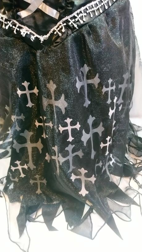 3-dielny kostým čierna čarodejnica, crazy days, 40, 