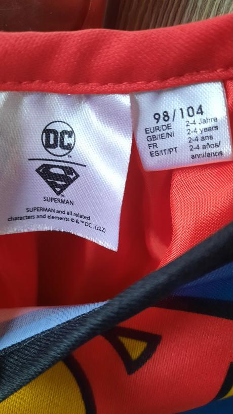 Kostým superman, 