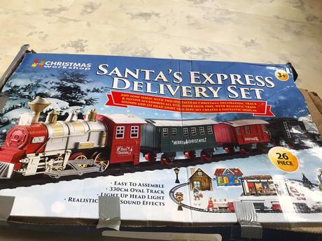 Retro železnica - set,