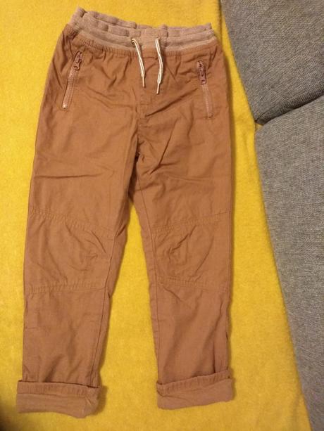 Podšité nohavice, fox & bunny,128