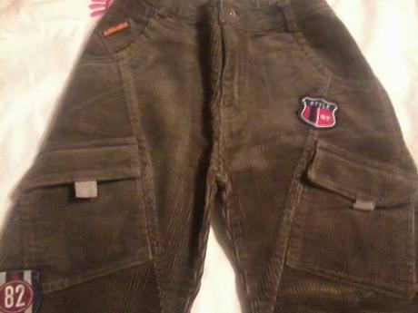 Chlapčenské menžestrové nohavice 8 - 9 rokov., 128