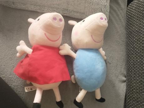 Plyšáky peppa a george, 