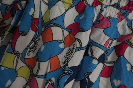 Love moschino damska stylova letna tunika s/m, moschino,s