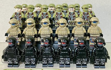 Figúrky s.w.a.t - (16ks),