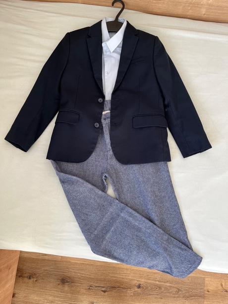 Sako plus nohavice, h&m,134