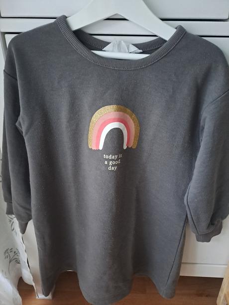 Mikinove šaty, h&m,110