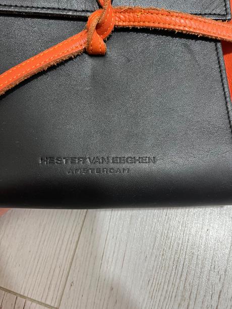 Kožená kabelka hesser van eeghen, 