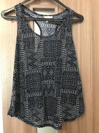 Tenké tunikové tielko, h&m,m