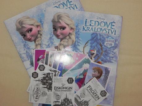 Nálepky - panini - frozen - čarovné chvíle,