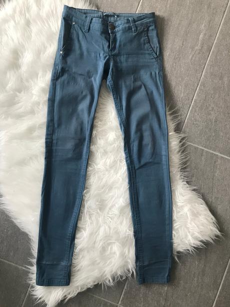 Elegantné modré nohavice, terranova,32