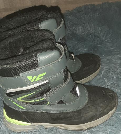 Cižmy zimne, parkrat obute, 35