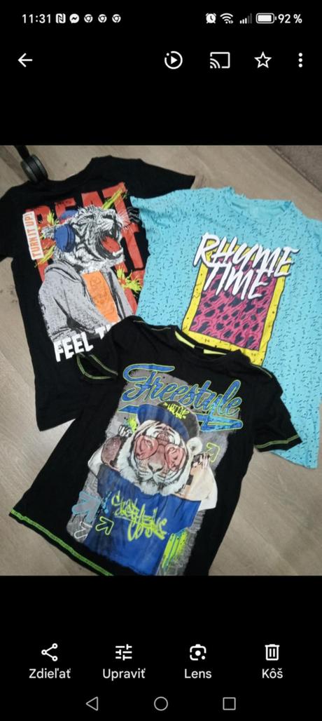 Chlapčenské tričká, cherokee,164