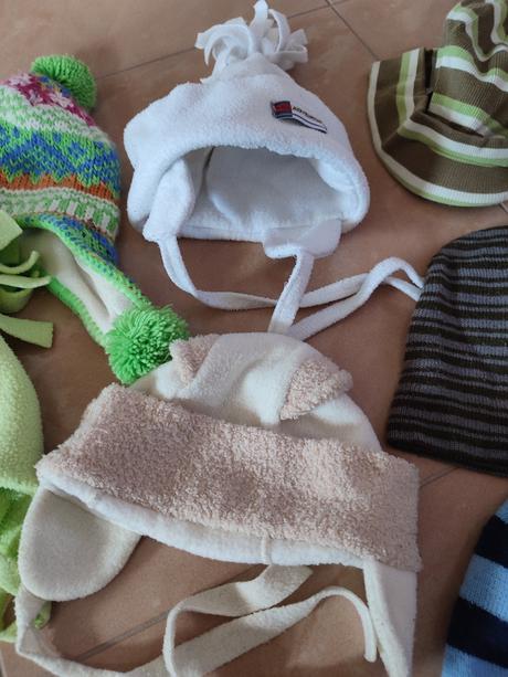 Detské čiapočky na zimu, 80