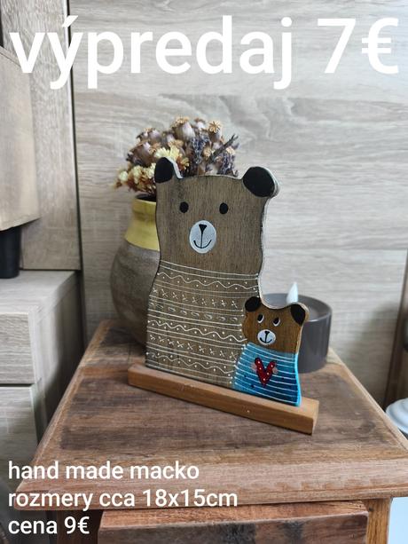 Krásna dekorácia mackovia,