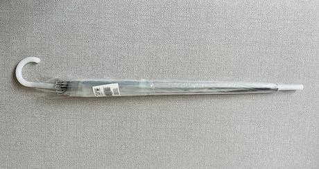 Detský dáždnik priehľadný, 