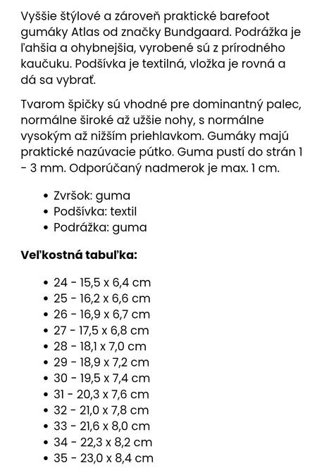 Gumáky bundgaard, bundgaard,27