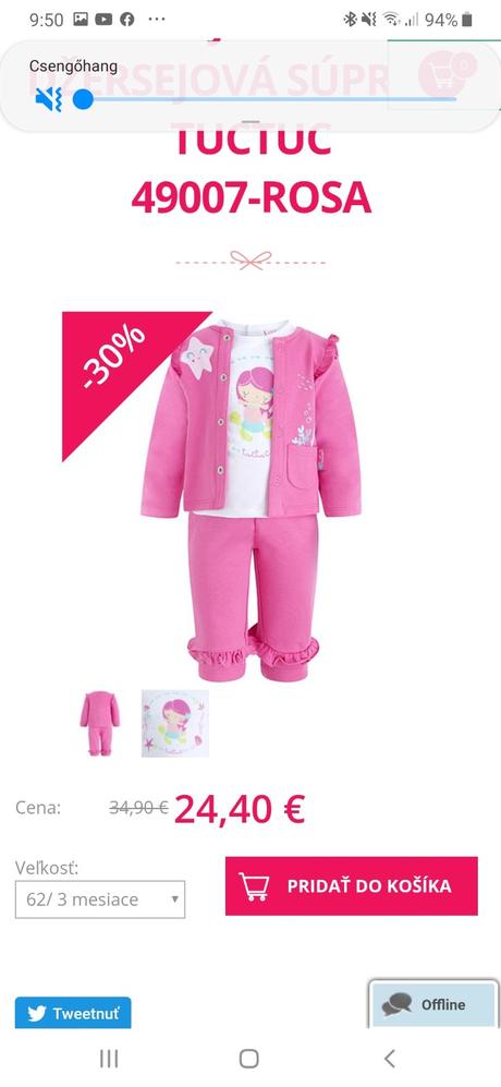 Set pre dievčatko, tuc tuc,62