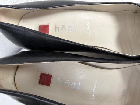 Hogl lodicky topanky na podpatku  velk 37 cierne l, 37