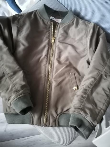 Dievčenská bombera - 128 h&m, h&m,128