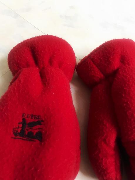 Hrubé duplované rukavice,