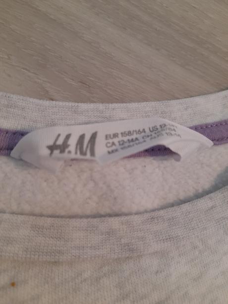 Mikina s jednorožcom h&m, h&m,158