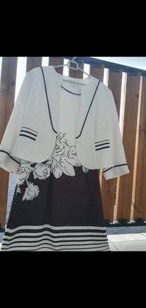 Slávnostné šaty s kabátikom, 44