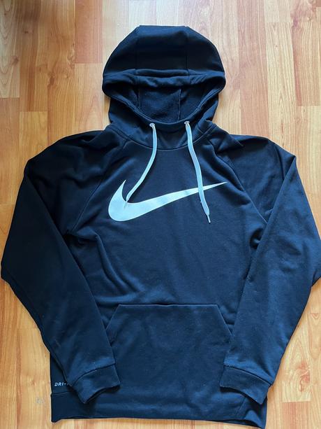 Čierna mikina, nike,s