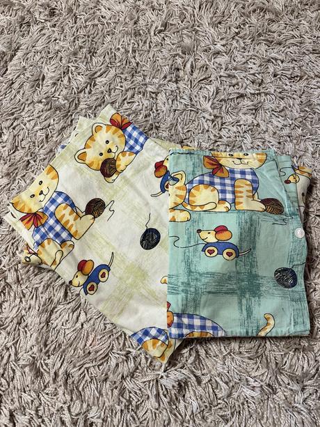 Postelné obliečky - mačka a myš, šírka (cm): 120,dĺžka (cm): 190