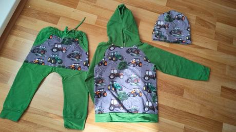 Súprava s čiapkou ( pre chlapca), 98