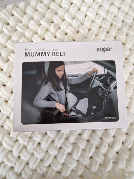 Bezpečnostný pás pre tehotné zopa, 