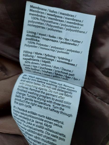 Paperova bunda reima velkost 92, reima,92