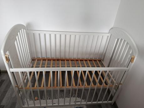 Detská postielka s prebaľovací pult na komodu, šírka (cm): 60,dĺžka (cm): 120