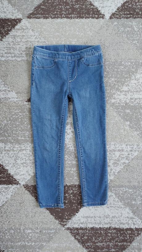 Rifľové legíny, h&m,110