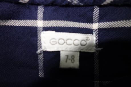 Károvaná košeľa gocco 7-8 rokov, 122