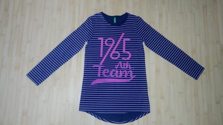 Predĺžené tričko, benetton,152