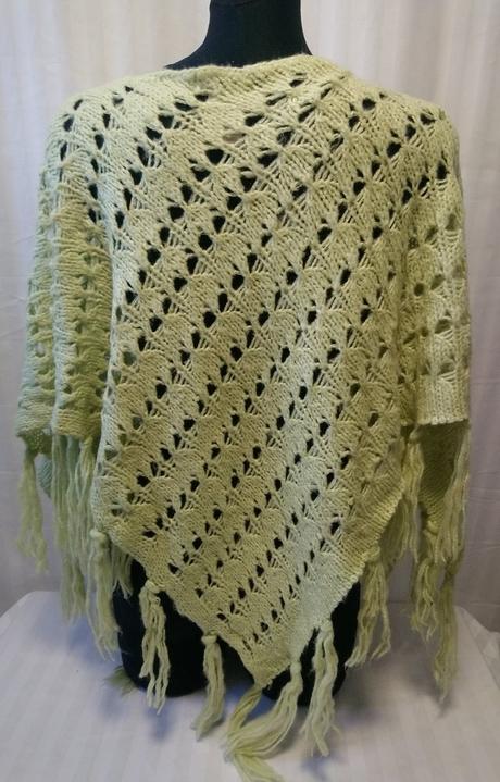 Dámske acrylové pončo, evie, e-vie