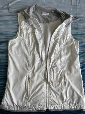 Biela vesta, calvin klein,l