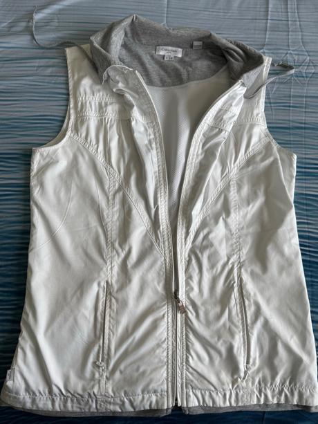 Biela vesta, calvin klein,l