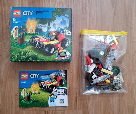 Lego city "lesný požiar", 