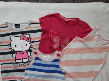 Balík oblečenia 15ks, 122–134