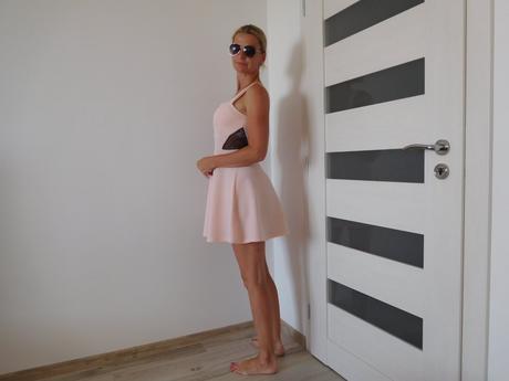 Šaty marhuľkové 36/38 pružné, 36