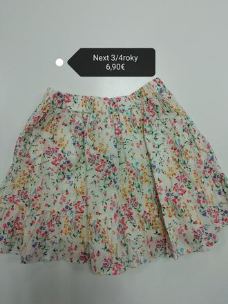 Kvetinová sukňa, next,104