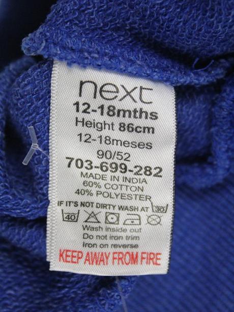 Chlapčenská mikina s mikulášom next 12-18 mes. a, 86