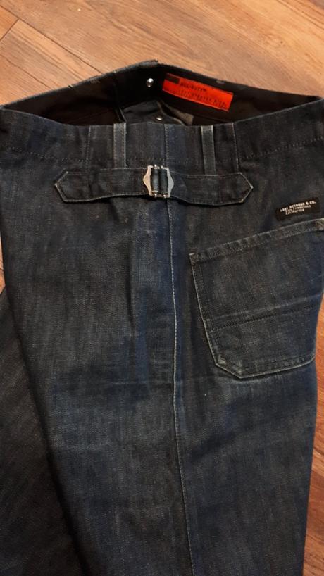 Riflová dlhá sukna s vysokym pasom levis vel 34/36, levis,36