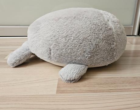 Plyšový vankúšik tuleň a psík,