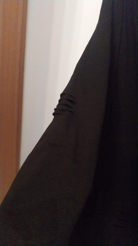 Cierna mikina / kardigan s kapucnou xl/xxl, xl