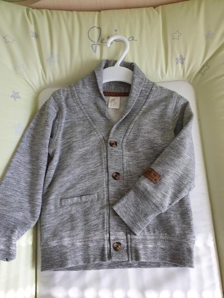 Teplakový sveter, h&m,86